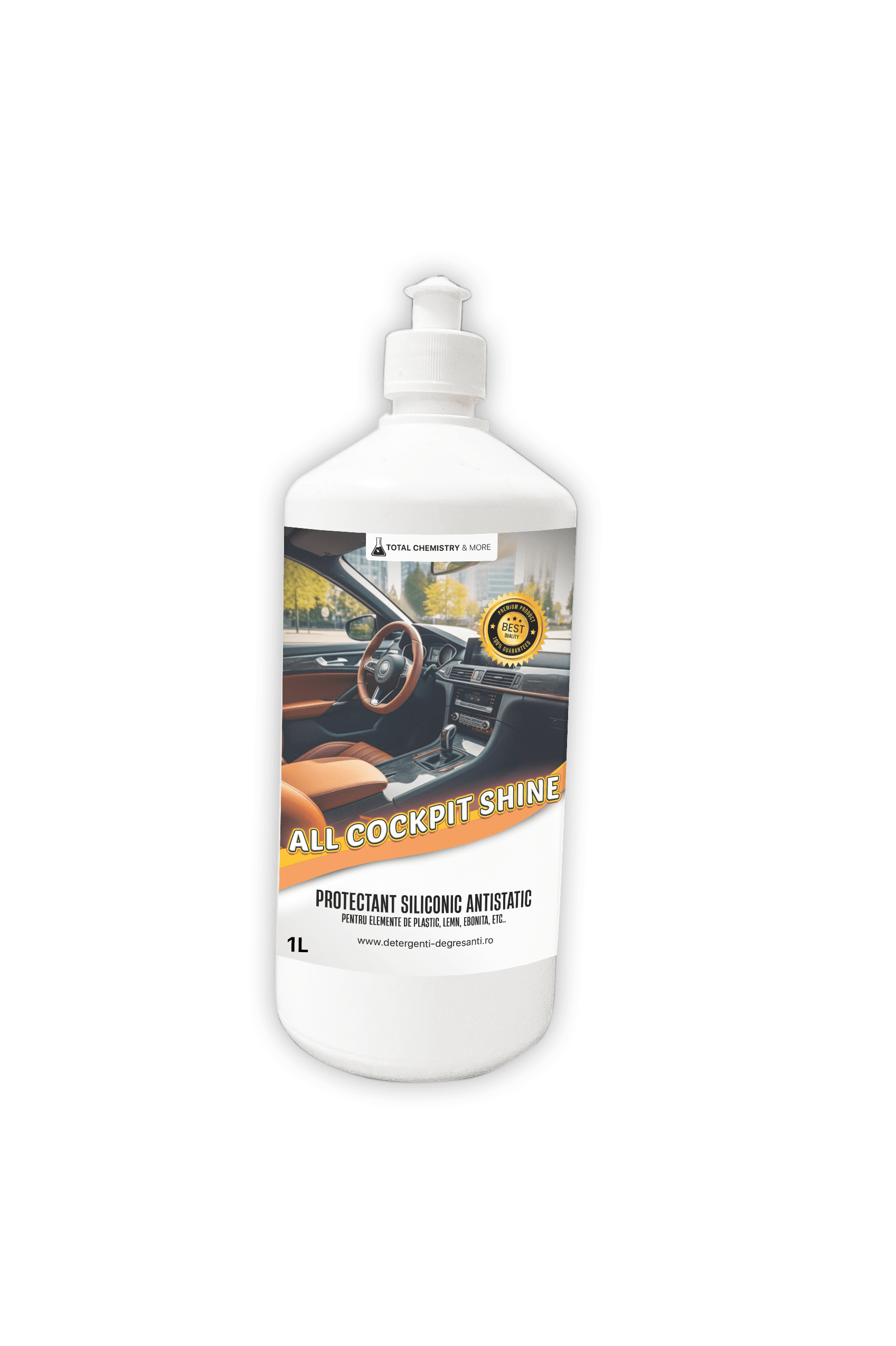 ALLCOCKPITSHINE-1L PROTECTANT SILICONIC ANTISTATIC - ALL COCKPIT SHINE - imagine 1